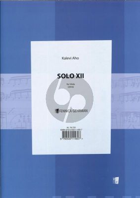 Aho Solo XII for Viola