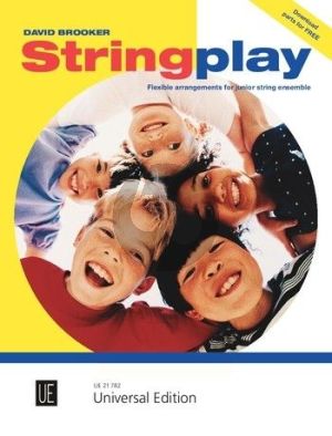 Brooker Stringplay for flexible String Ensemble (Piano ad lib.) (Score)