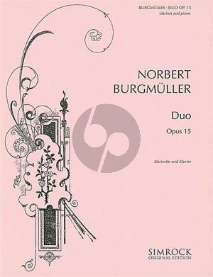 Burgmuller Duo Es-dur Op.15 Klarinette und Klavier (Jost Michaels)