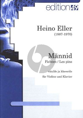 Eller Fichten (Mannid) (Les Pins) Violine und Klavier
