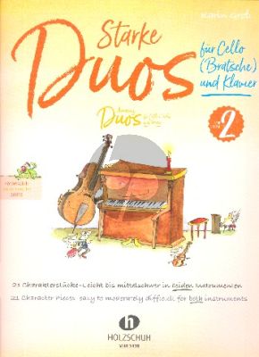 Gross Starke Duos Vol. 2 für Cello (Bratsche) und Klavie
