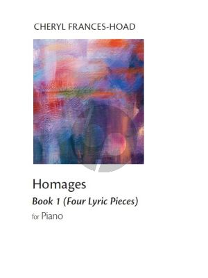 Frances-Hoad Homages Book 1 4 Lyric Pieces for Piano
