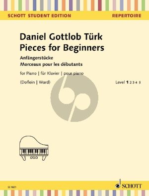 Turk Anfangerstücke - Pieces for Beginners Piano solo (Erich Doflein und Samantha Ward)
