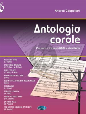 Antologia corale SAB-Piano (arr. Andrea Cappellari)