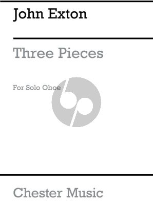 Exton 3 Pieces for Oboe solo