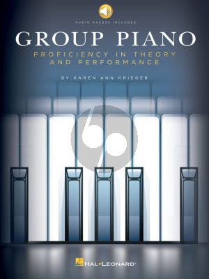 Krieger Group Piano (Proficiency in Theory and Performance) (Book with Audio online)