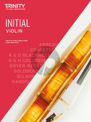 Trinity Violin 2020-2023 Initial Violin and Piano
