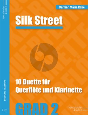 Rabe Silk Street Flöte und Klarinette Grad 2 (Spielpartitur)