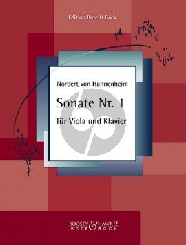 Hannenheim Sonate No. 1 Viola und Klavier (Albert Breier)
