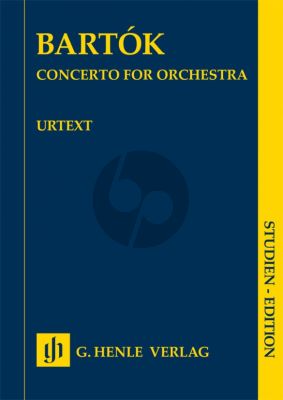 Bartok Concerto for Orchestra Study Score (edited by Klára Móricz)