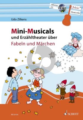 Zilkens Mini-Musicals und Erzähltheater über Fabeln und Märchen Gitarre (Bk-Cd)