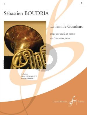 Boudria La Famille Guenharo Vol. 2 Horn in F and Piano (intermediate level grade 4 - 5)