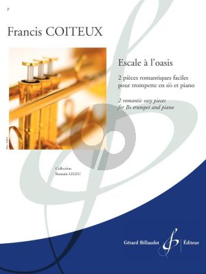 Coiteux Escale à L'oasis Trompette [Bb]- et Piano (easy level grade 2)