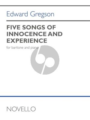 Gregson 5 Songs Of Innocence and Experience Bartitone and Piano