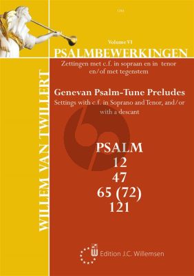 Twillert Psalmbewerkingen In Klassieke Stijl Vol. 6 Orgel