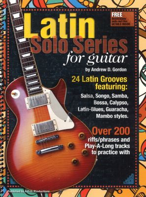 Gordon Latin Solo Series for Guitar Book/audio mp3 files