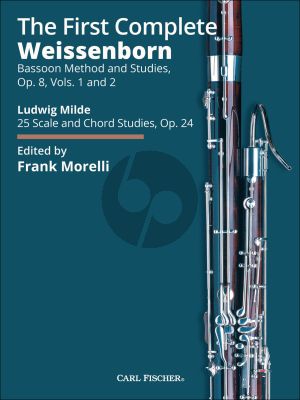 Weissenborn The First Complete Weissenborn Method (Opus 8 Volumes 1 and 2 and Milde Opus 24) (Edited by Frank Morelli) (New Spiral-bound Edition)