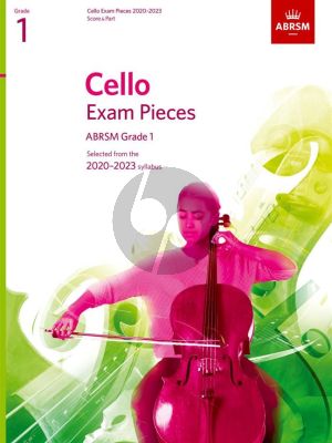 Cello Exam Pieces 2020-2023 Grade 1 Solo Part with Piano