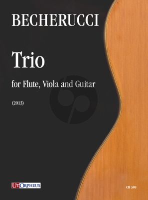Becherucci Trio for Flute, Viola and Guitar (Score/Parts)