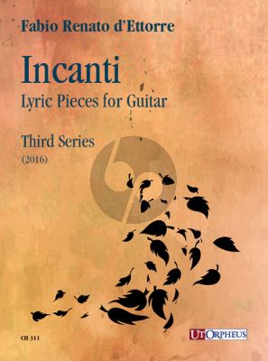 d'Ettore Incanti. Lyric Pieces for Guitar - Third Series