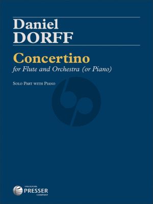 Dorff Concertino Flute and Orchestra (piano reduction)