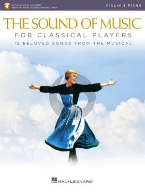 Rodgers-Hammerstein The Sound of Music for Classical Players for Violin and Piano (Book with Audio online)