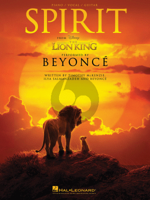 Beyonce Spirit (from The Lion King) Piano-Vocal