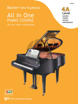 Bastien New Traditions All In One Piano Course - Level 4A