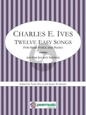 Twelve Easy Songs High Voice and Piano