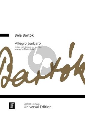 Bartok Allegro barbaro for two marimbists on one marimba (arr. Martin Opršál)