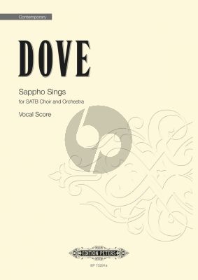 Dove Sappho Sings SATB and Orchestra (Vocal Score)