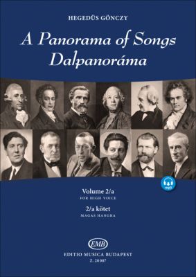 A Panorama of Songs 2A High Voice (Easy songs from four centuries in six languages) (Book with Audio online)