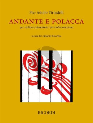 Tirindelli Andante e Polacca Violin and Piano (edited by Rina You)