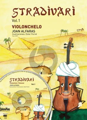 Alfaras Stradivari Vol.1 Violoncello (Bk-Cd)