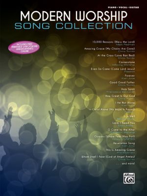 Album Modern Worship Song Collection Piano Vocal and Guitar