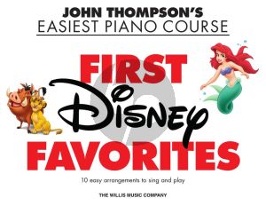 First Disney Favorites Piano solo (John Thompson's Easiest Piano Course) (arr. Chistopher Hussey)