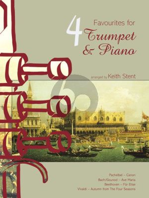 Album 4 Favourites for Trumpet and Piano (arranged by Keith Stent)