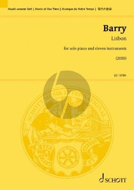 Barry Lisbon for Solo Piano and 11 Instruments Score