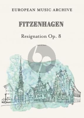 Fitzenhagen Resignation Op. 8 for Cello and Piano