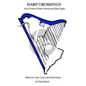 Stork Harp Crossings for Lever, Latin and Pedal Harps (from North and South America and Back Again) (Book with Audio online)