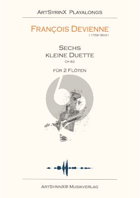 Devienne 6 Kleine Duette Op.82 fur 2 Floten Buch mit Cd (Spielpartitur)