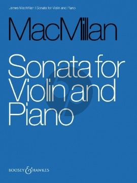 MacMillan Sonata for Violin and Piano