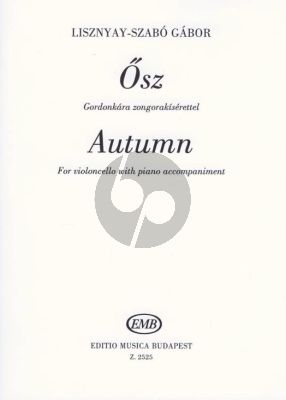 Lisznyay-Szabo Autumn Cello-Piano
