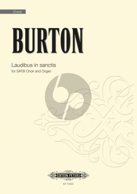 Burton Laudibus in sanctis SATB and Organ