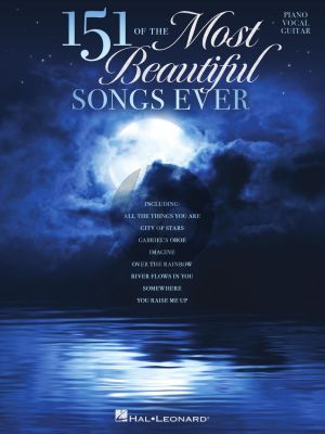 151 of the Most Beautiful Songs Ever Piano-Vocal-Guitar