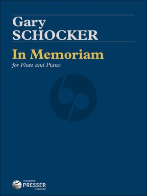 Schocker In Memoriam for Flute and Piano