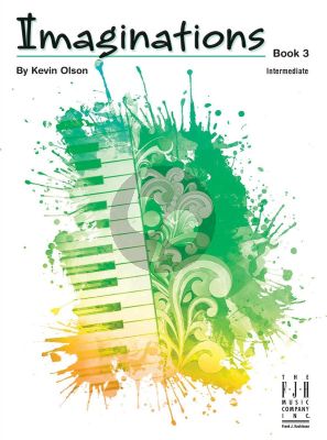 Olson Imaginations Vol. 3 for Piano Solo (intermediate level)