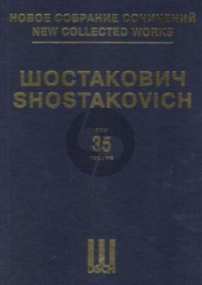 Shostakovich Festive Overture Op. 96 and Overture on Russian and Kirghiz Folk Songs Op. 115 (Full Score) (New Collected Works Vol. 35)