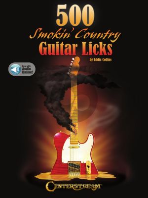 Collins 500 Smokin' Country Guitar Licks (Book with Audio online)