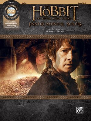 Shore The Hobbit Instrumental Solos for Strings for Cello Book with Cd (from The Motion Picture Trilogy) (arr. Bill Galliford)